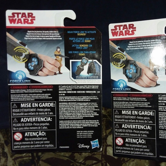 Star Wars- Force Link Set Of 2 Action Figures- NIB - Picture 3 of 4